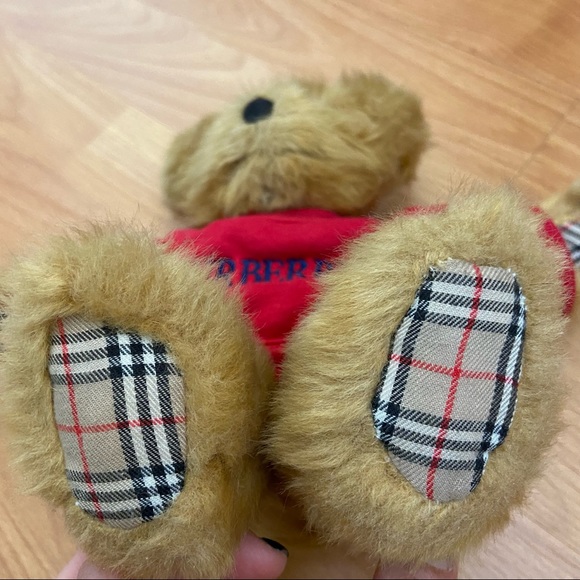 Vintage Burberrys Teddy Bear with Spell Out Sweater - Picture 9 of 9